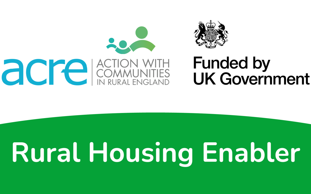 Community First and Wiltshire Community Land Trust supports new Rural Housing Enabler project